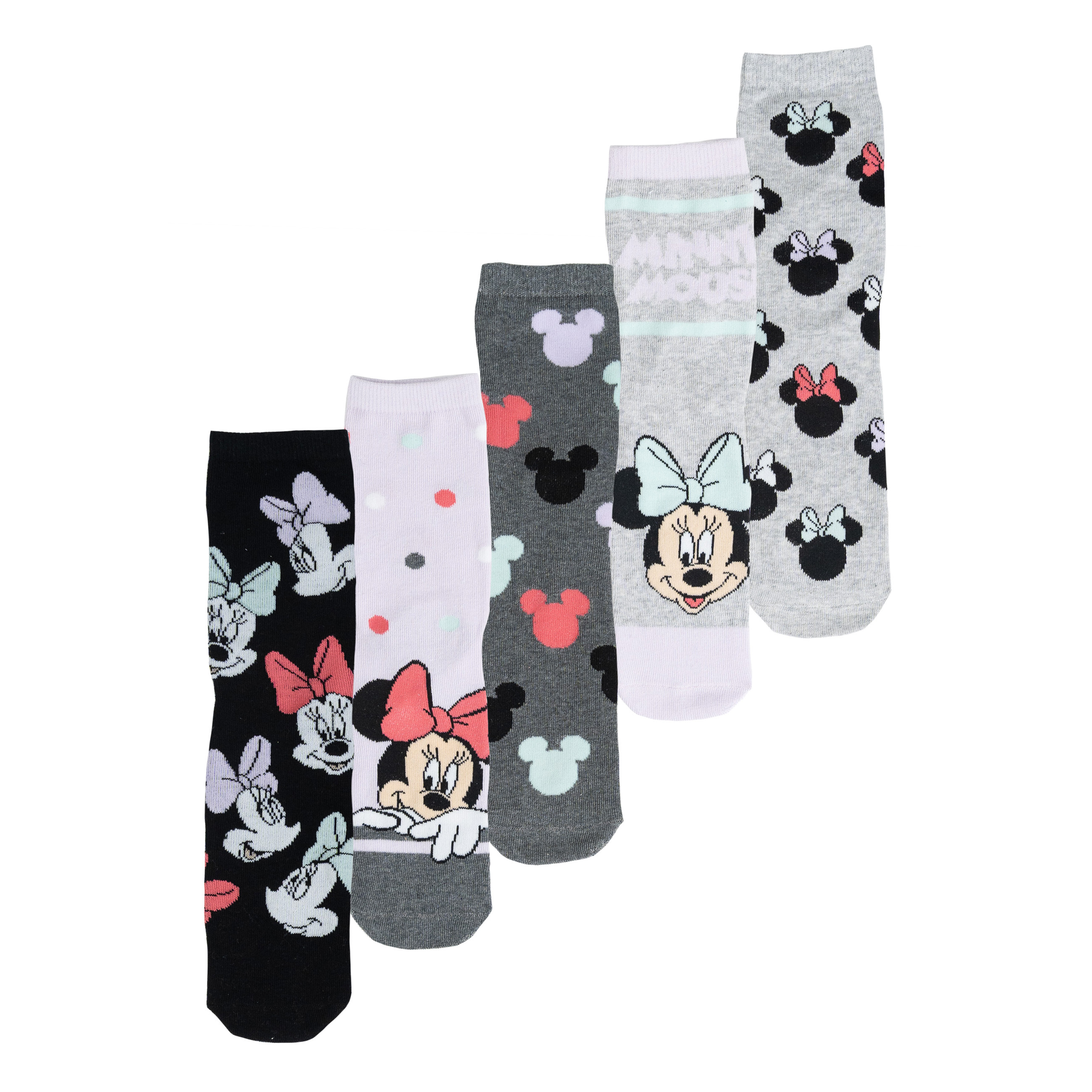 Mouse Socks For Women - Women's 38-43 (pack Of 5)
