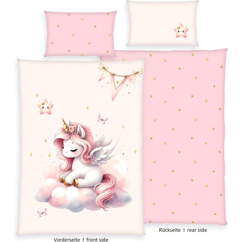 Herding Unicorn ' Bedding Set, Unicorn, 100 X 135 Cm, Cotton