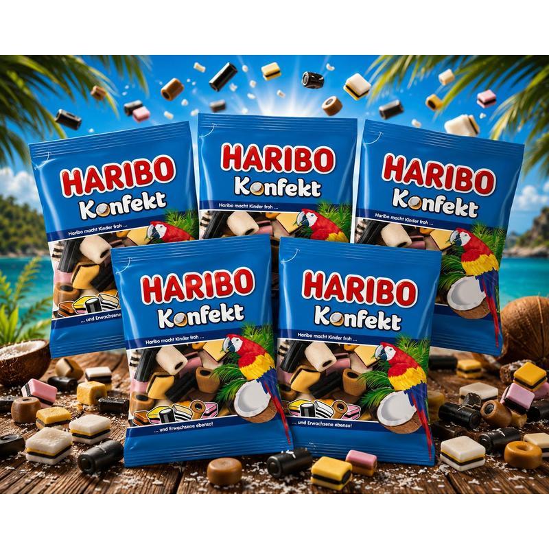 Image of Haribo Confectionery 5 X 175g