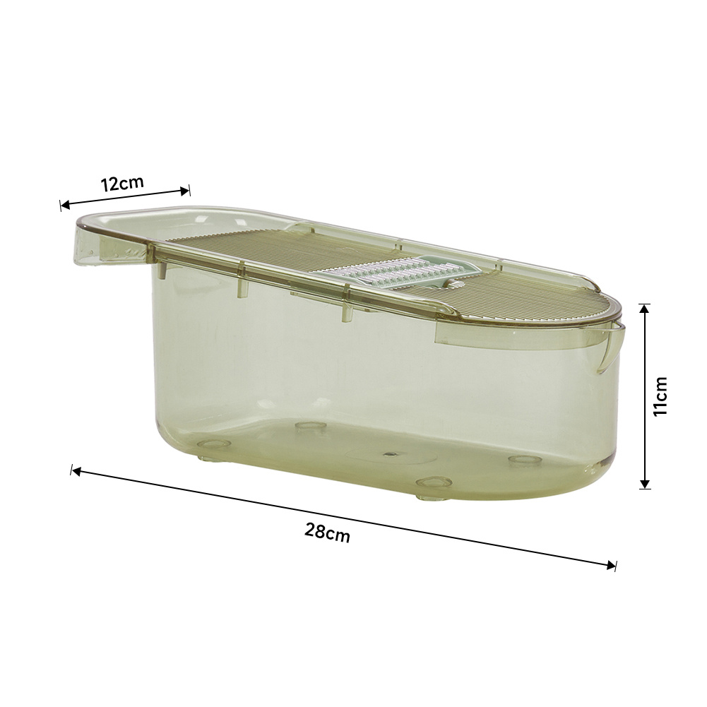 6-In-1 Manual Vegetable Cutting Tool with Container