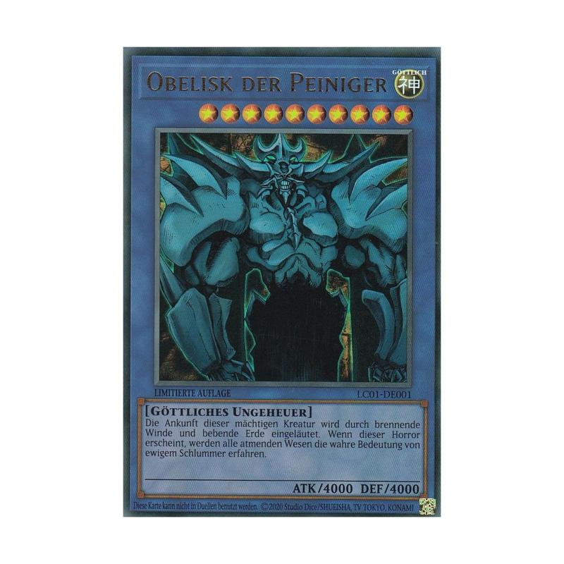 Image of Obelisk Of The (v.1) - Ultra Rare - Lc25-de001 - German - Booster Fresh - Edition!