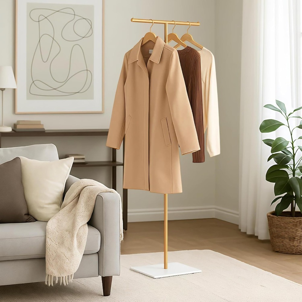 Image of 174 Cm Tall Freestanding Wardrobe – A Modern Wardrobe With An Elegant, Freestanding Design, Ideal For Bedrooms, Living Rooms, Or