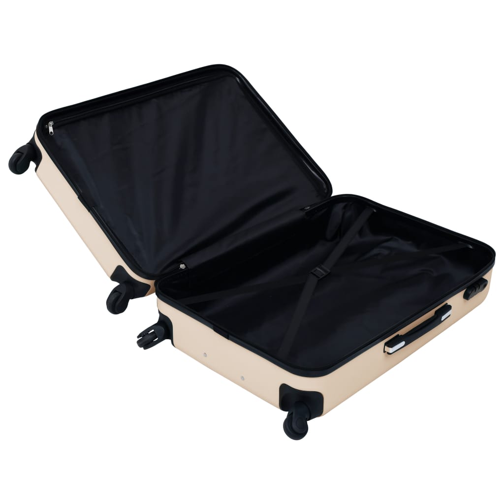 Mayfair Hardcase Trolley with Security Lock, Gold