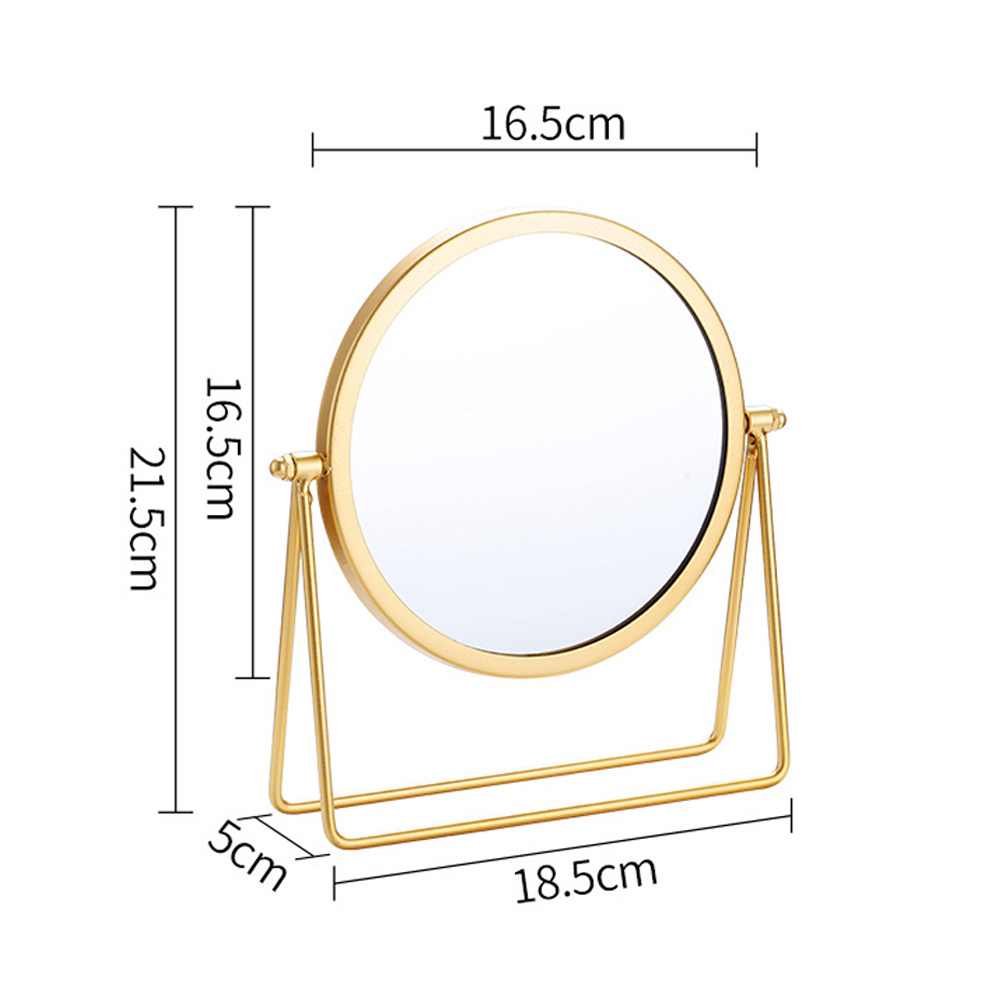 Round Shape Beauty Vanity Mirror with Stand
