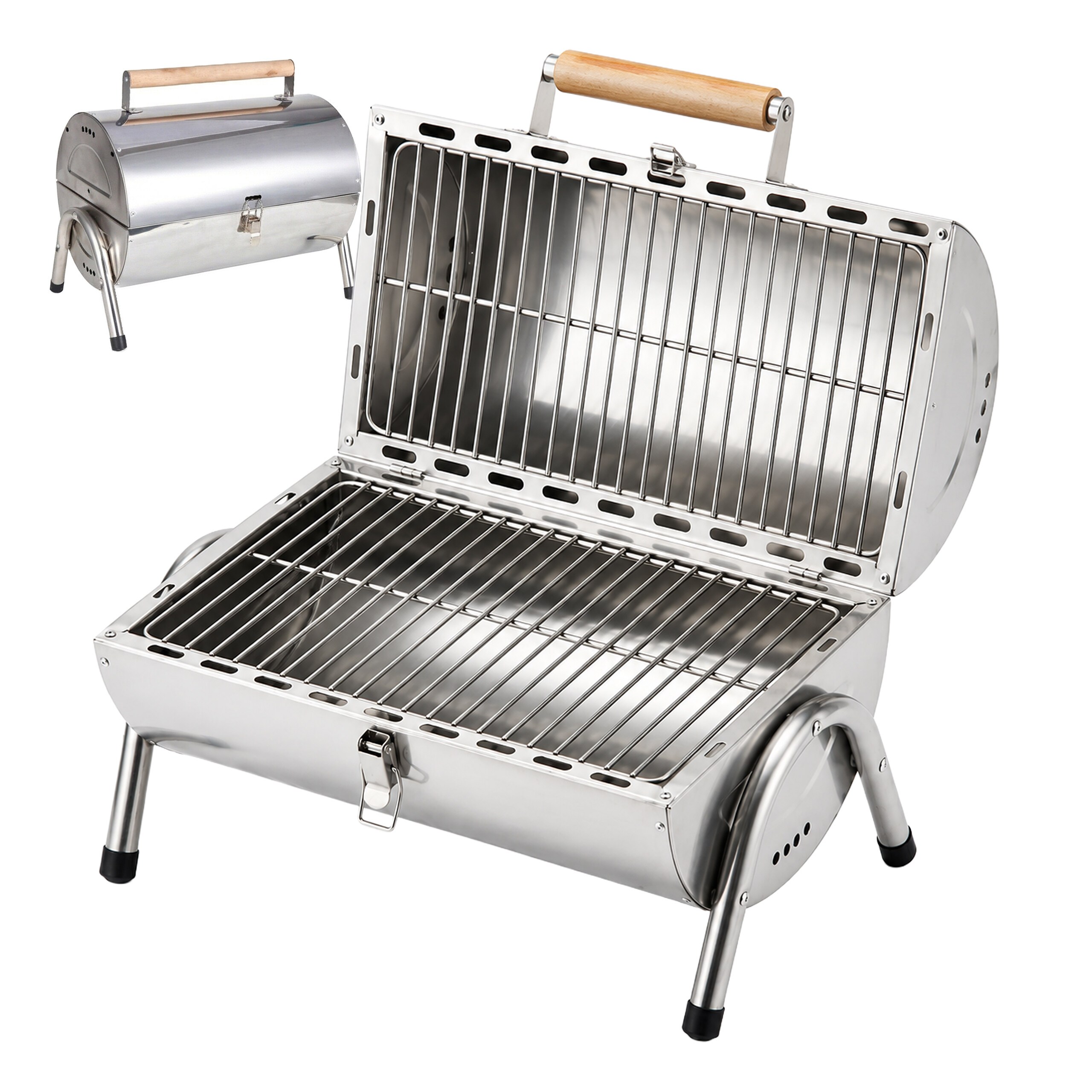 TEMU Grill da tavolo - (L)41.5 x (A)35 x (P)24.5 cm