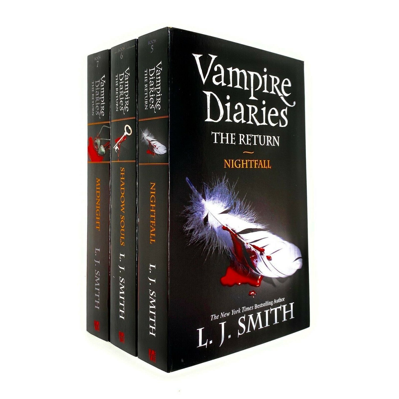 TEMU Vampire Diaries The Return Series-2 By L J Smith Book 5 To 7 Collection 3 Books Set - Ages 12-17 - Paperback