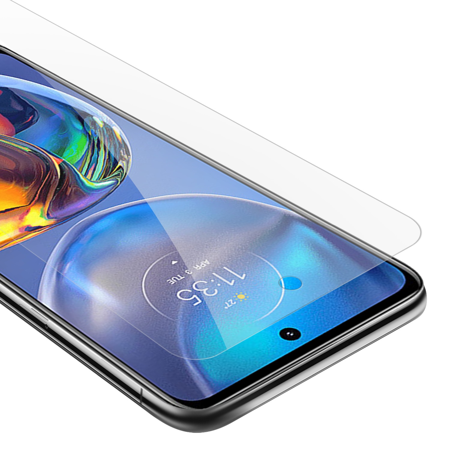 Protective Film Compatible For Motorola Moto E32 4g / E32s Tempered Glass Screen Protector, Scratch-resistant Ultra-thin Protective Film With Rounded