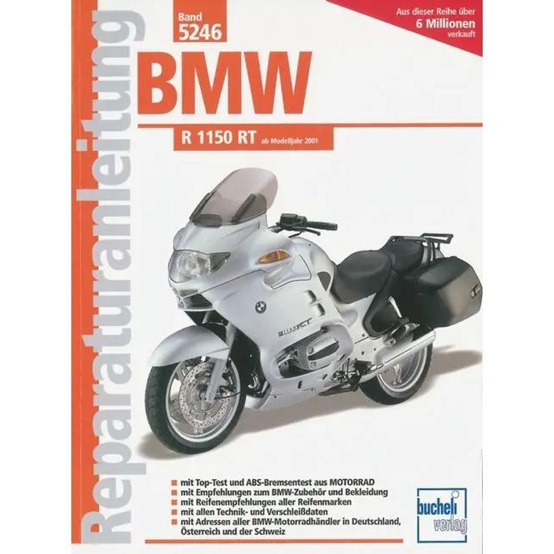 Image of R 1150 Rt From 2001 Model Year - Repair Manuals - Paperback - 150 Pages - German - 2003 - Bucheli Verlags Ag - Ean 9783716820285