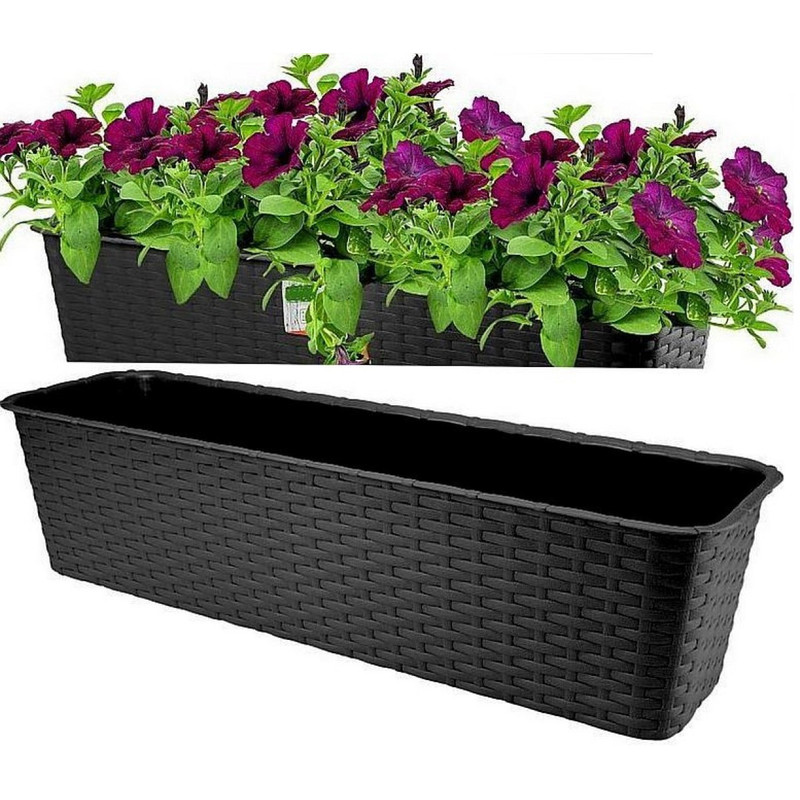 Rattan Planter 59cm Base 10l