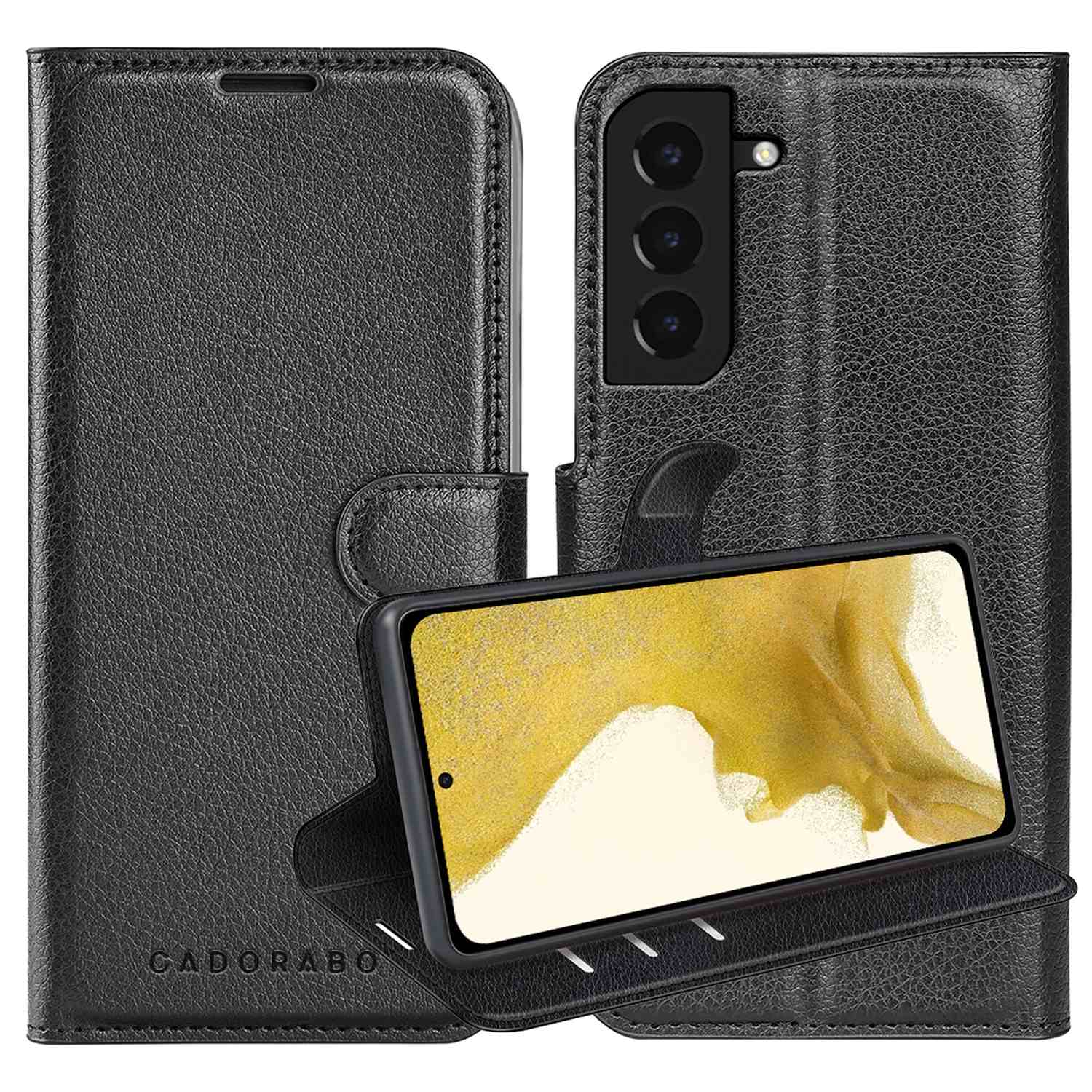 Compatible For Galaxy S22 Plus Case Protective Cover With Magnetic Closure, Stand Function And Card Slot Flip Case Cover Phone Case Book Bag
