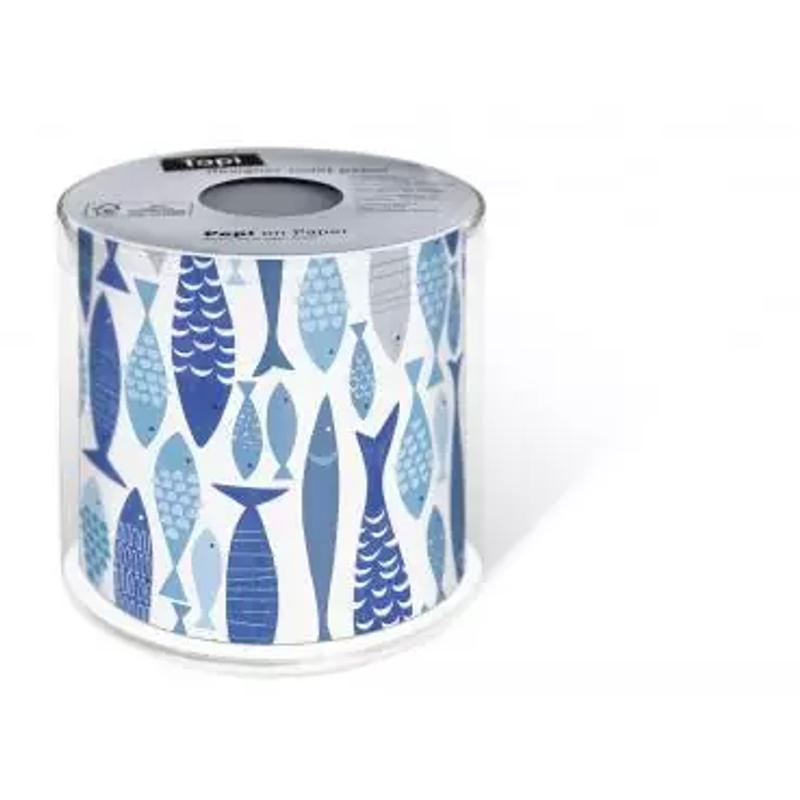 1 Roll Toilet Paper, 200 Sheets, Shoal Of Fish