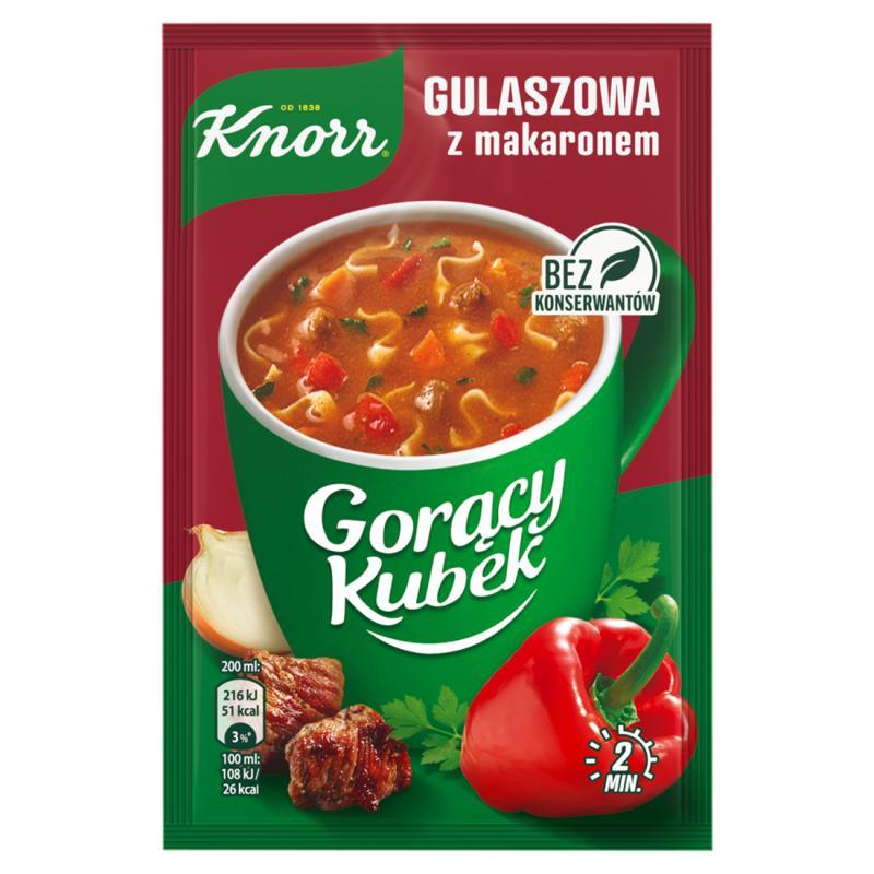 TEMU Knorr Heißbecher Gulasch mit Nudeln 16g 5 Stück