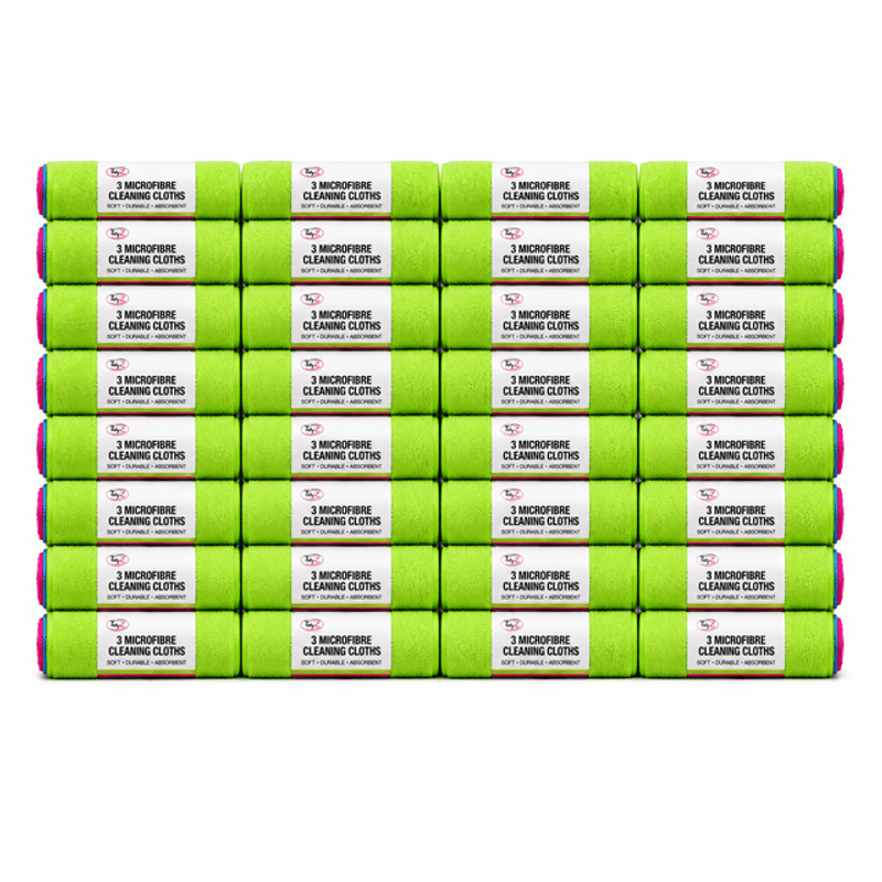 Tidyz Microfibre Cleaning Cloths, 9/18/27/36/45pcs Set