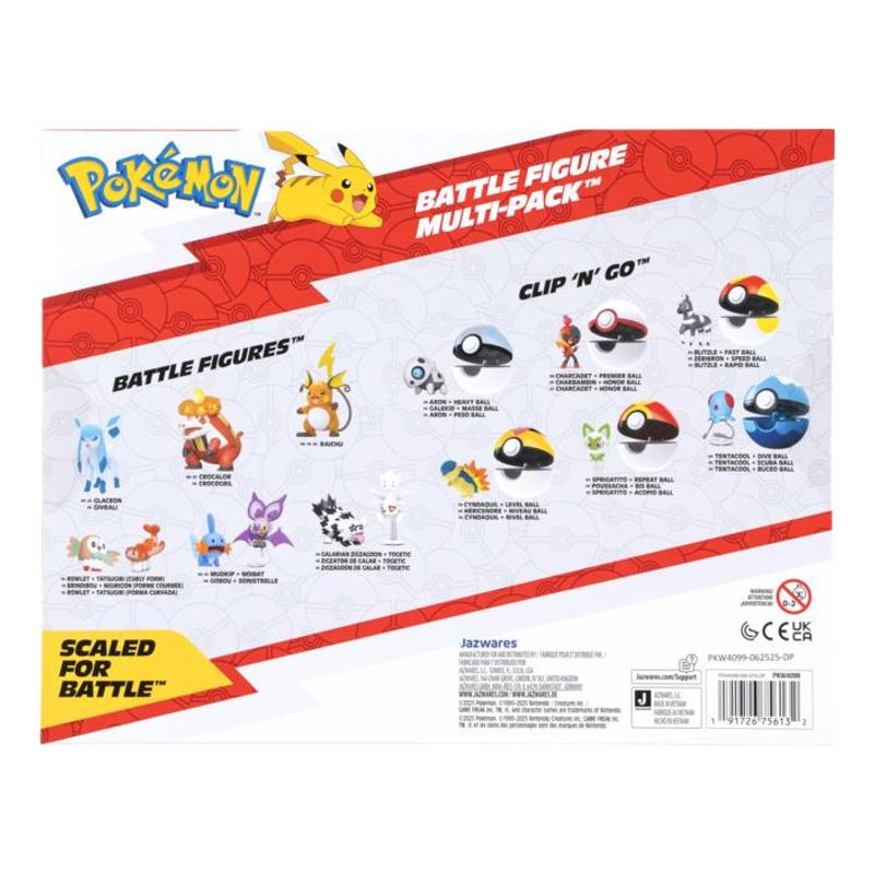 Pokemon Battle Figure Multipack W10