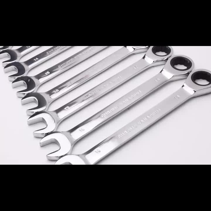 22pcs Heavy-Duty Metric Wrench Set with Storage Bag, Sizes 6-32mm