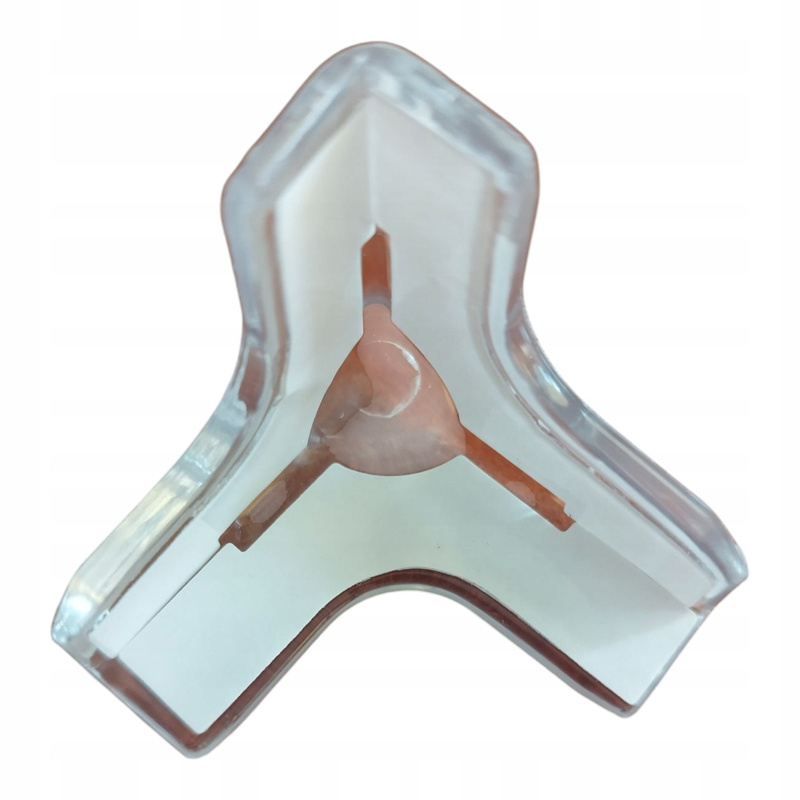 8 komada T-oblika Ojačanih Silikonskih Zaštitnika za Kutove Namještaja - Prozirni, Jednostavna Instalacija, Sigurnost Djece