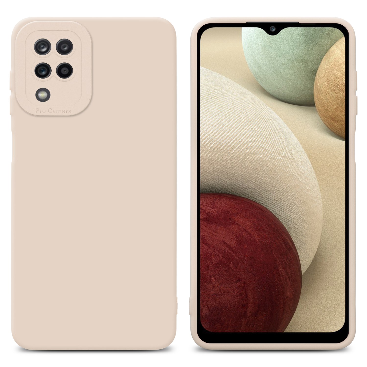 Compatible Case For Galaxy A12 / M12 Protective Cover Flexible Tpu Silicone Case Cover