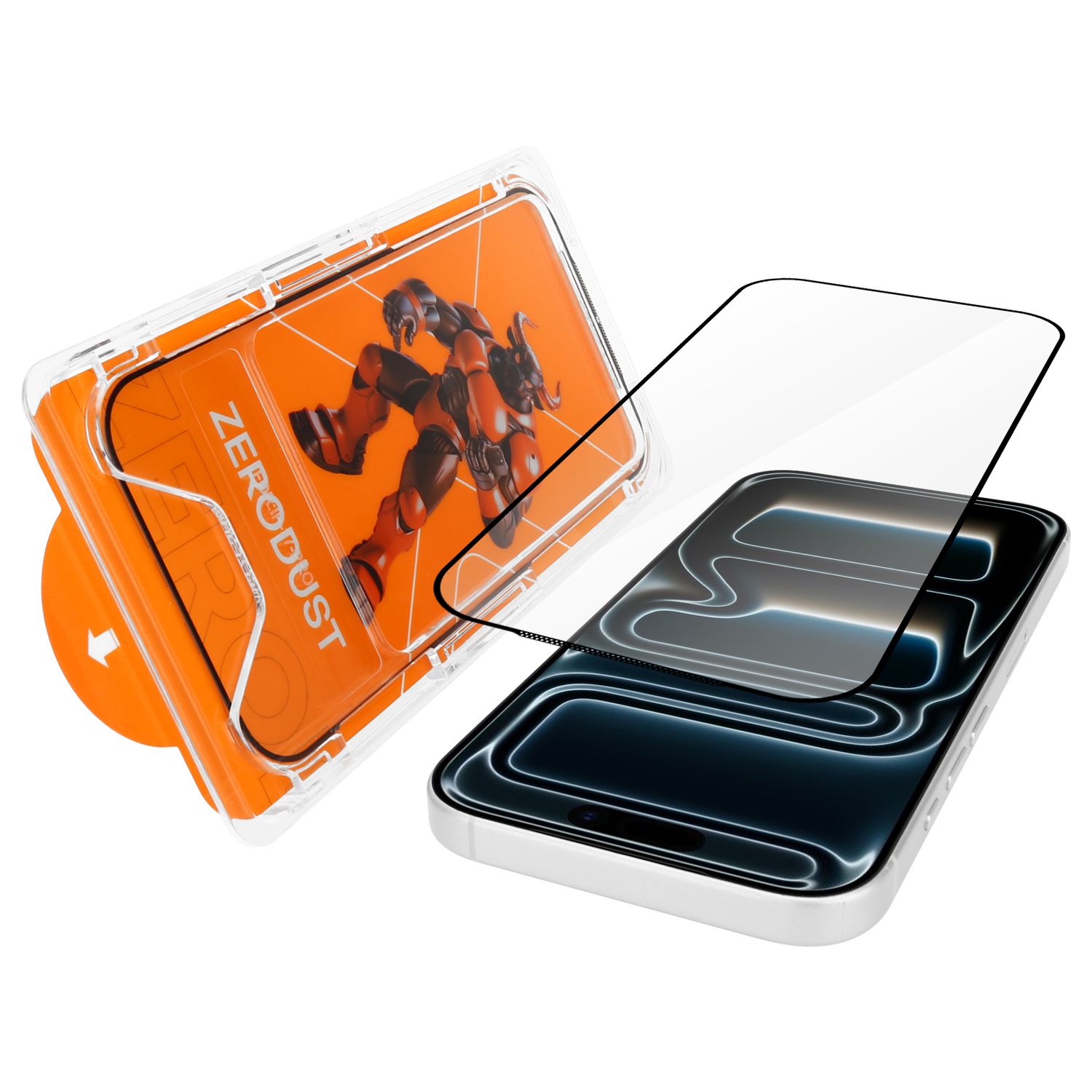 E-shop Schutzfolie kompatibel mit iPhone 17 PRO MAX Schutzfolie Panzerfolie in Ultra-Klar Hüllen freundlich Gehärtetes (Tempered) Glas Dipslayschutz