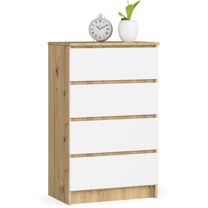 Image of Akord K60 60 Cm 4-drawer Dresser 60x40x99 Cm