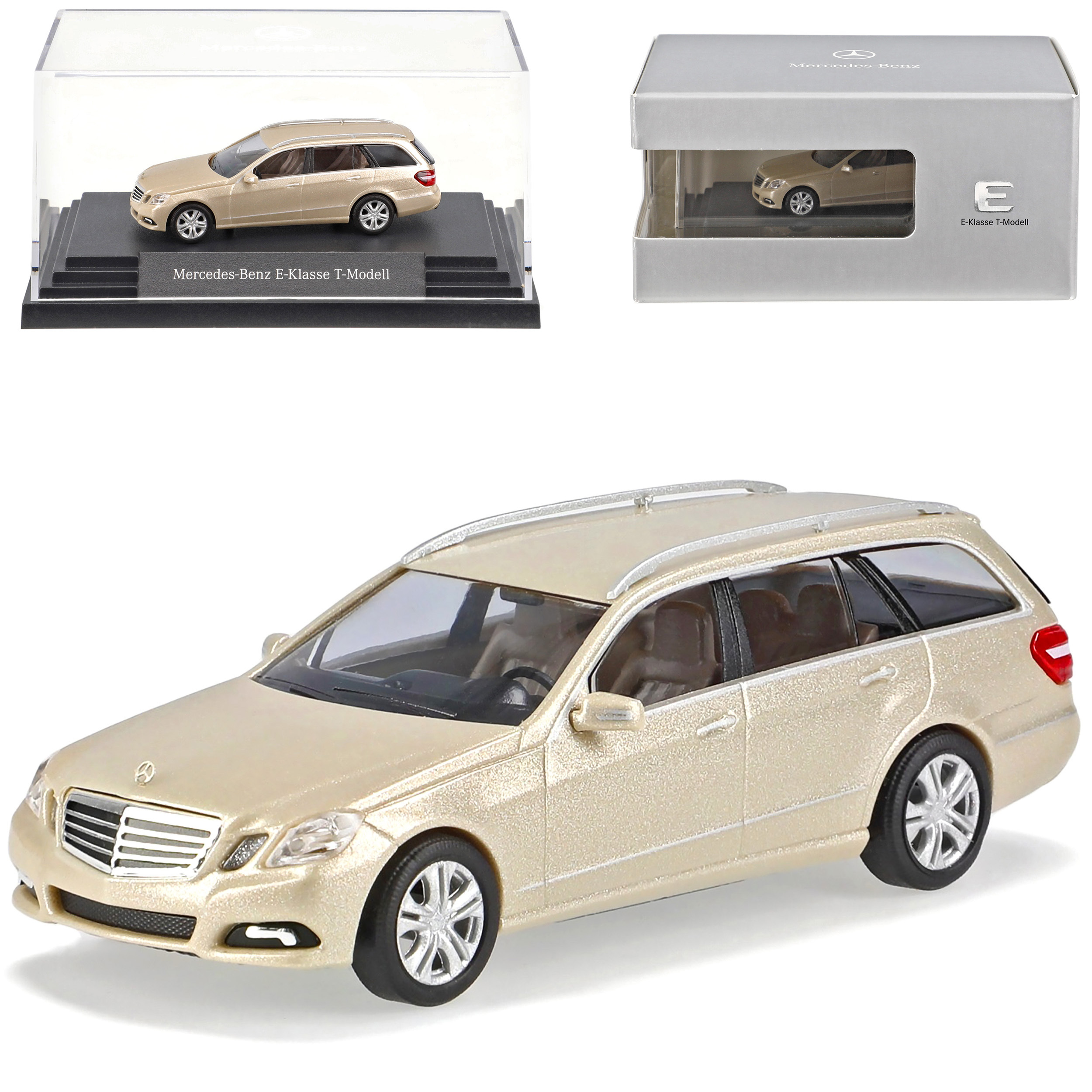 Mercedes-benz W212 T-model Pearl Beige 2009-2013 H0 1/87 Model Car