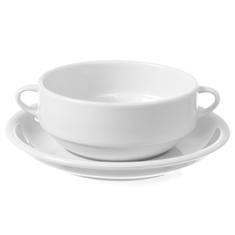 Porcelain Soup Plate Set, 170mm, 12-piece - 770931
