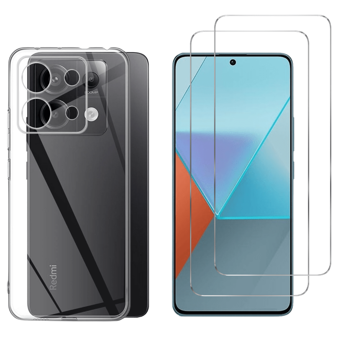 TEMU Coque pour Xiaomi Redmi Note 13 PRO 5G et 2 Verres Trempé Film Protection Phonillico®