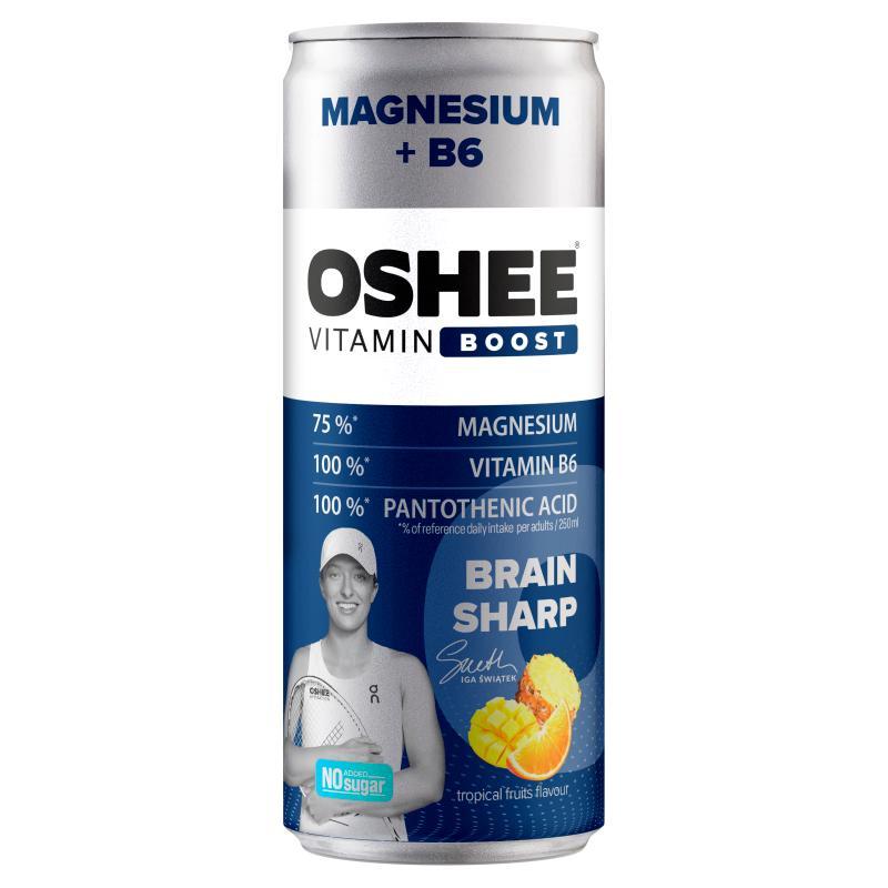 Image of Oshee Vitamin Boost Carbonated Drink Tropical Fruit Flavor 250 Ml
