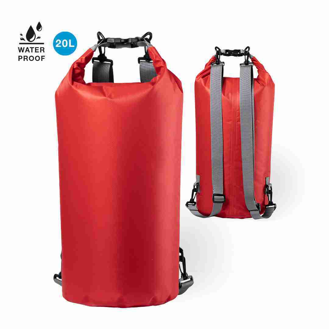 TEMU Mochila Impermeable 20 Litros para Senderismo y Deportes | Bolsa Ultraligera (350g) con Cierre de Seguridad