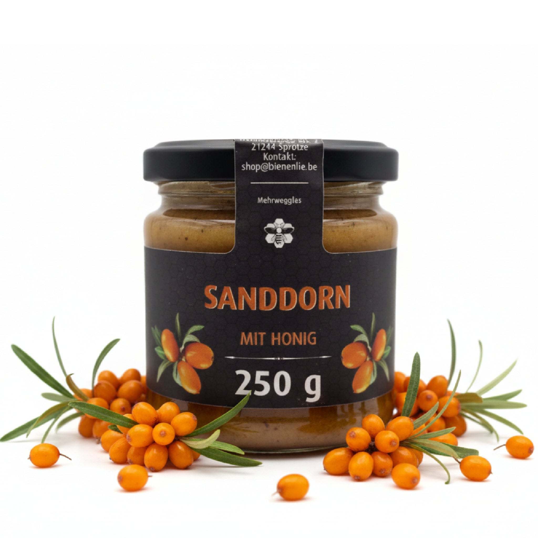 Sea Buckthorn With Honey - Sweet & Sour | 250g A Fruity-honey Sweet Indulgence For You And A Wonderful Gift For All Who Love Fruity Things.
