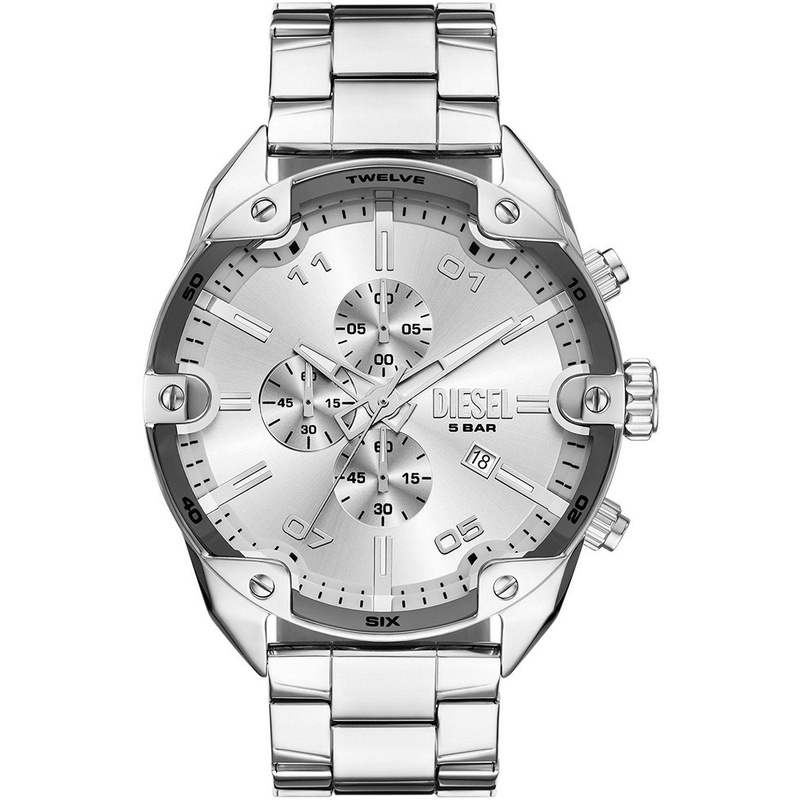 Men's Watch "spiked Chronograph" Dz4677 + Box