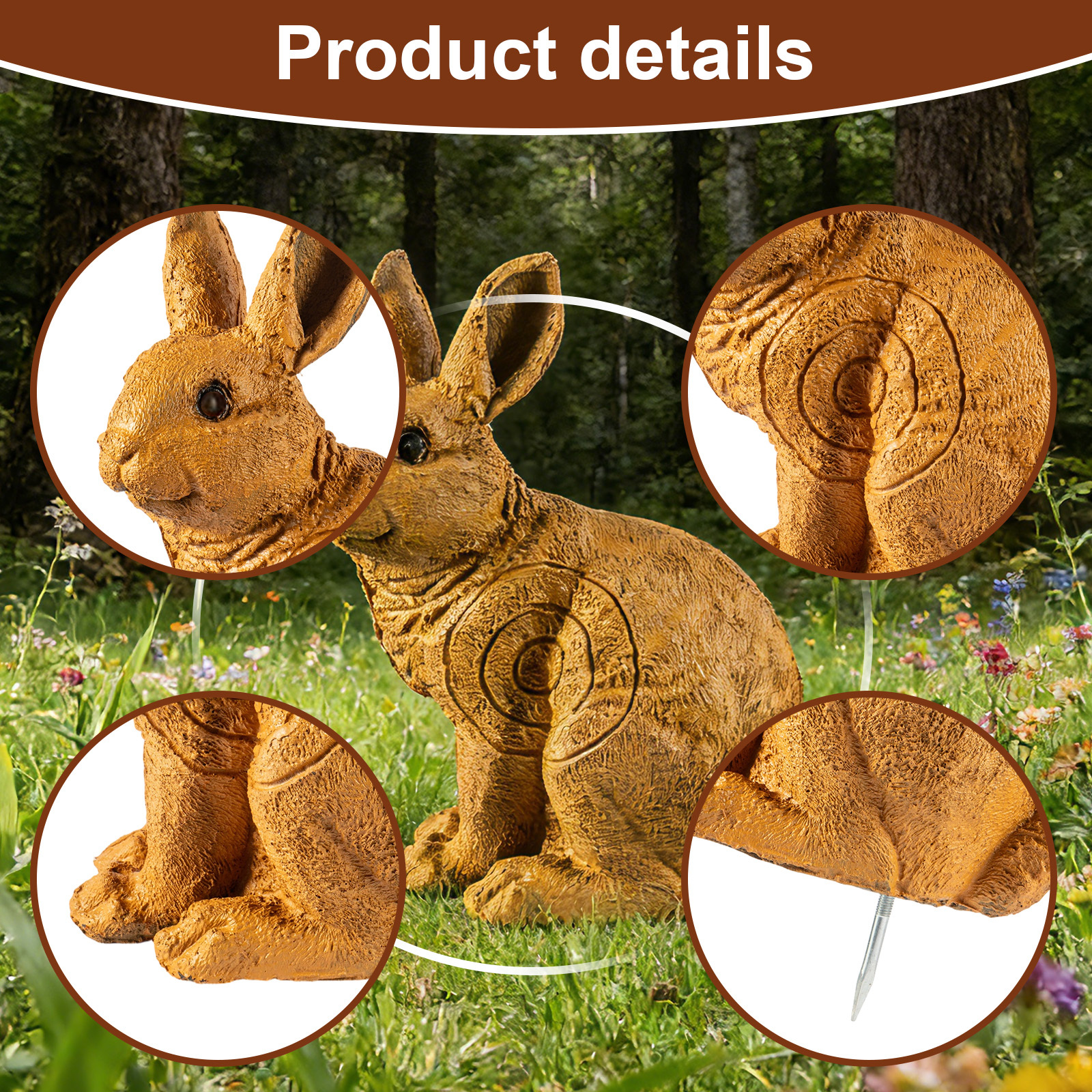 3D Archery Targets Rabbit for Hunting Practice