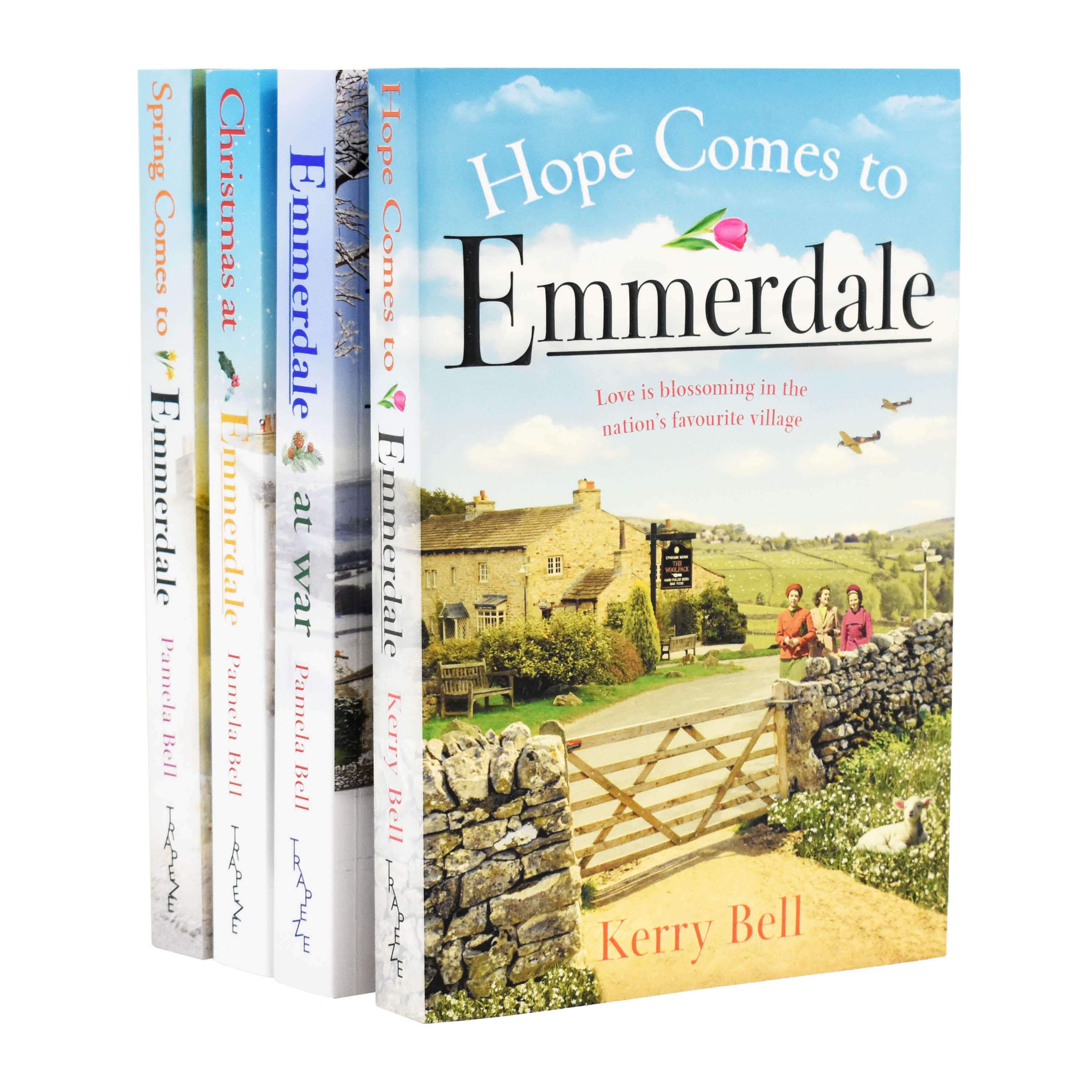 TEMU Emmerdale Series 4 Books Collection Set By Pamela Bell - Fiction - Paperback