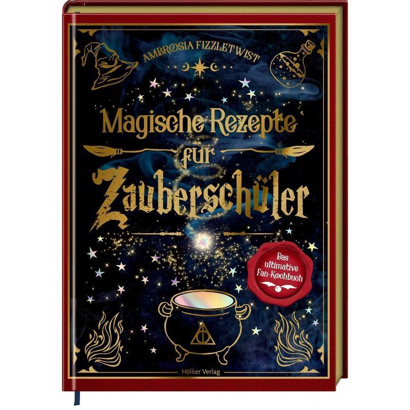 Magical Recipes For Wizardry Students - Book - The Ultimate Fan Cookbook - Ambrosia Fizzletwist - 160 Pages - German - 2025 - Coppenrath - Ean 9783756710539