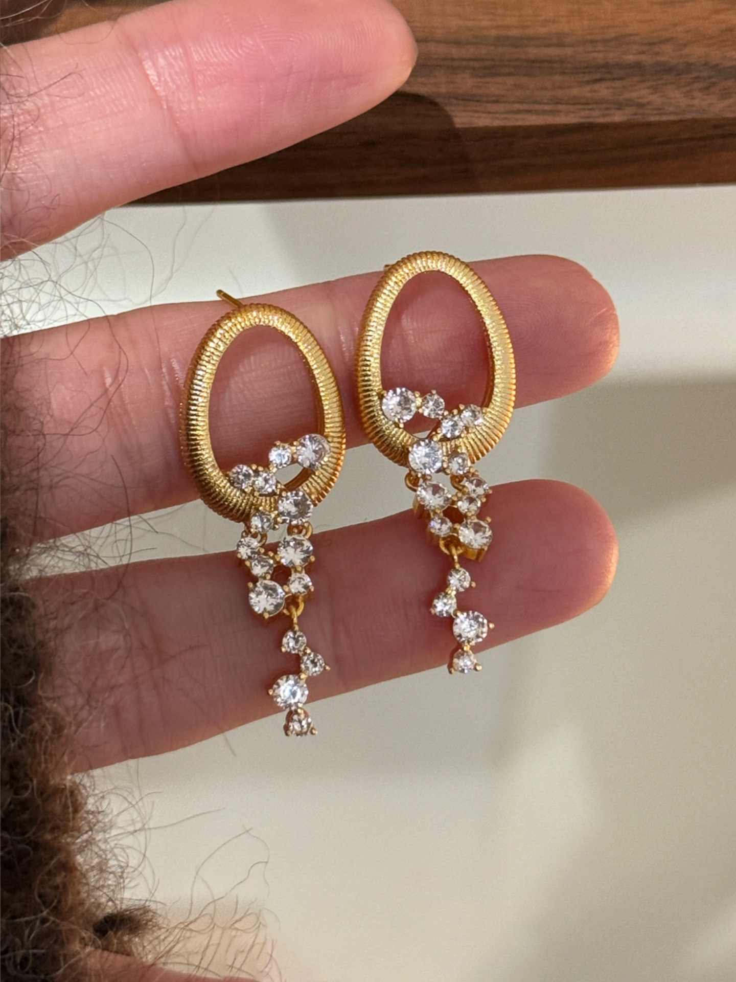 Round Tassel Earrings, Retro Court Style, Minimalist Fashion Stud Earrings, Light Luxury High-Grade Jewelry Wholesale