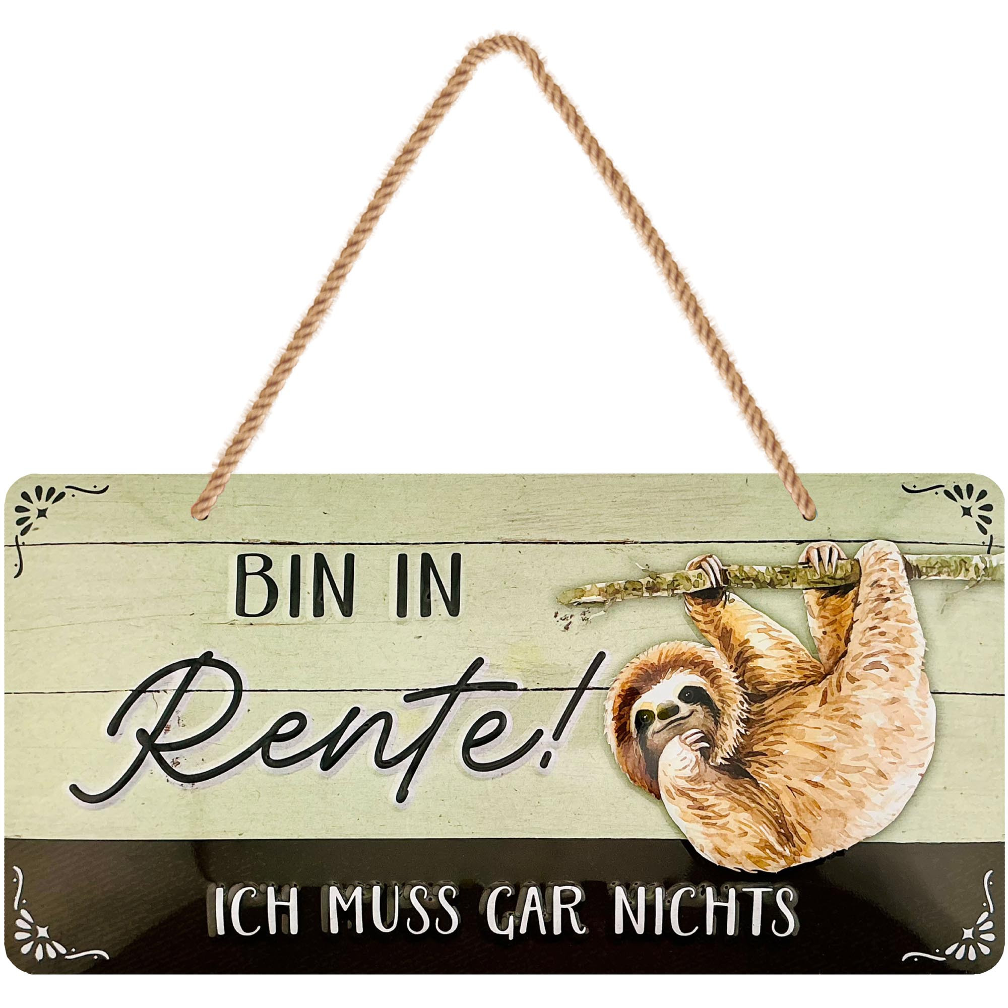 Image of Retro Tin Sign Retirement Gift For Men, Retiree Gift Decor For Retirement And Pension Start, Funny Retirement Gift Idea 16x32cm Classic Edition