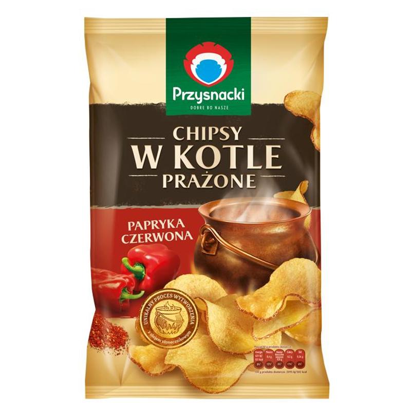 Snack Chips Fried In Oil With Red Pepper 125 G