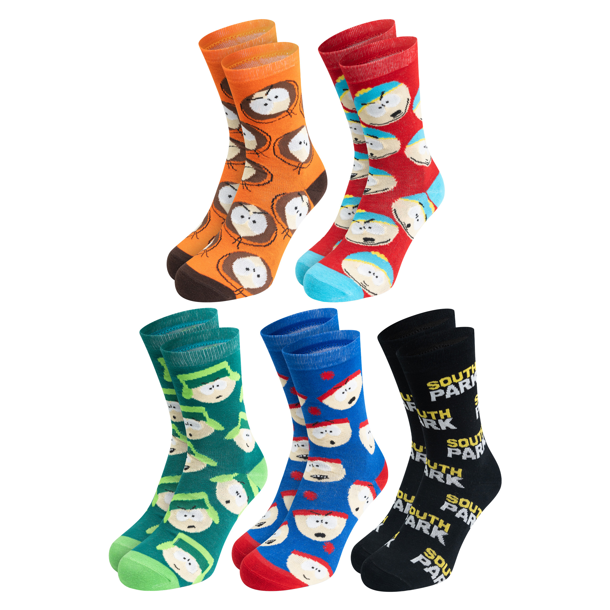 E-shop South Park Socken für Herren - Männer Sneaker Strümpfe 40-45 (5er Pack)
