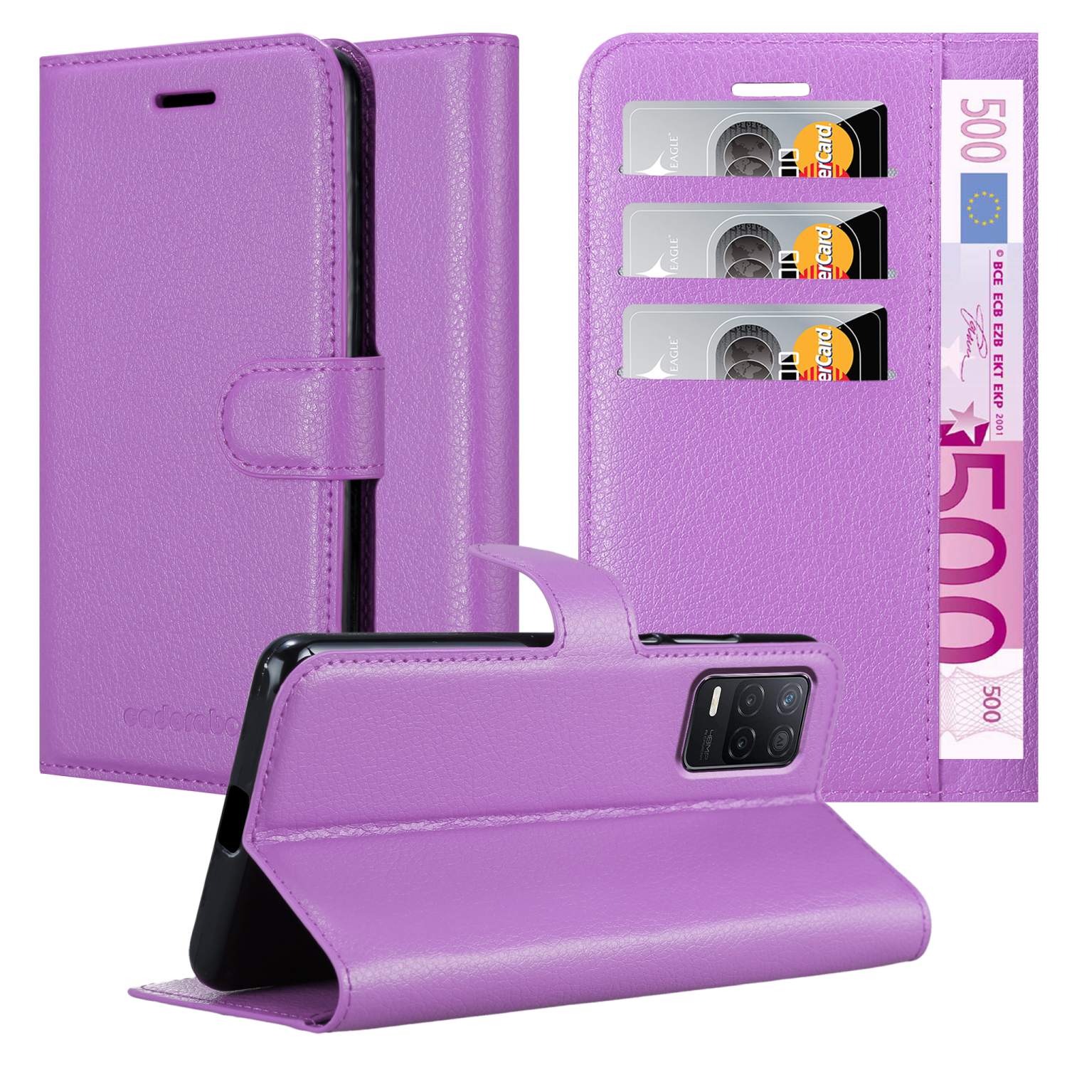 Compatible With 8 5g / V13 / Q3 / Q3i / 30 5g Case Protective Cover With Magnetic Closure, Stand And Card Slot Flip Case Cover Case Phone Case Book Bag