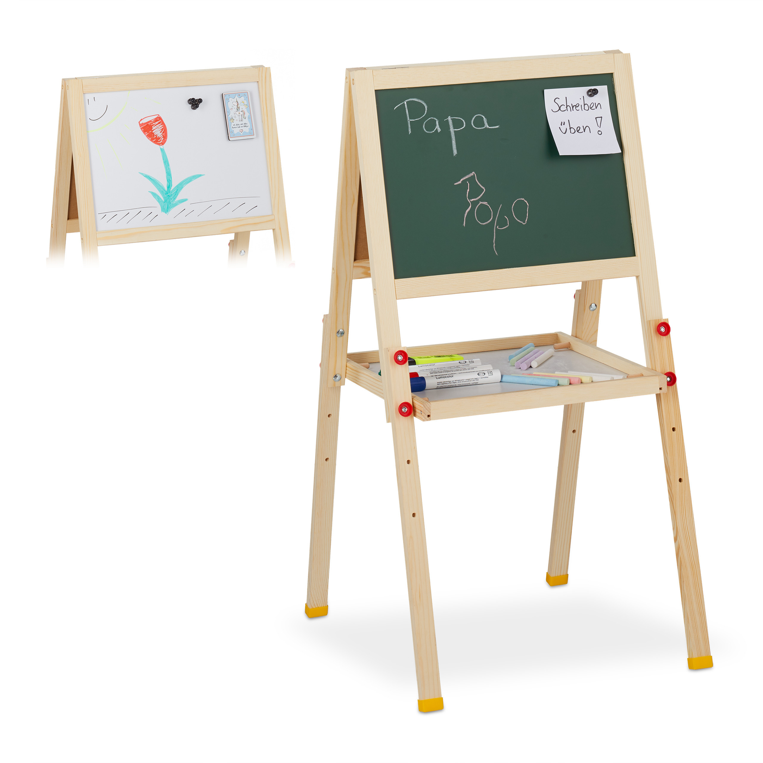 double sided magnetic childrens board