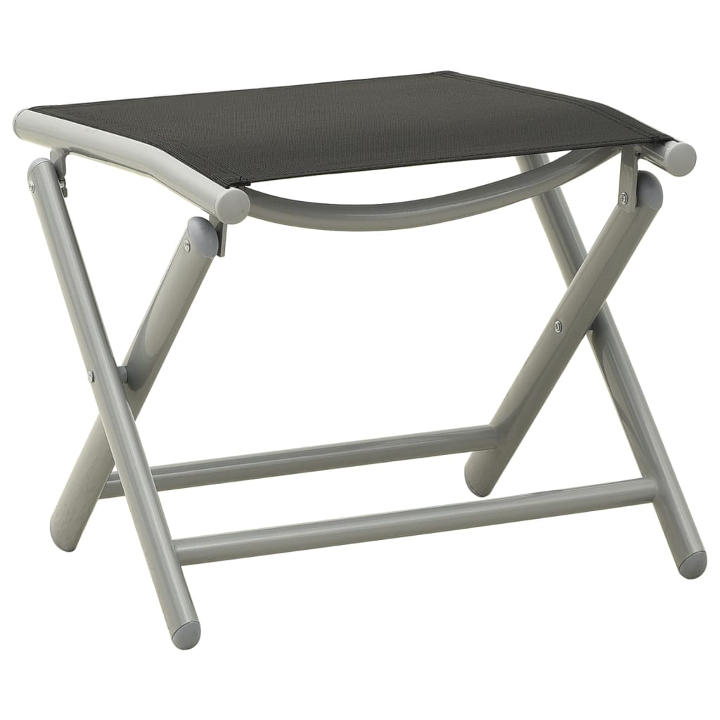 Folding Footrest Folding Stool Footstool Footrest Ottoman Garden Stool Footrest Aluminium