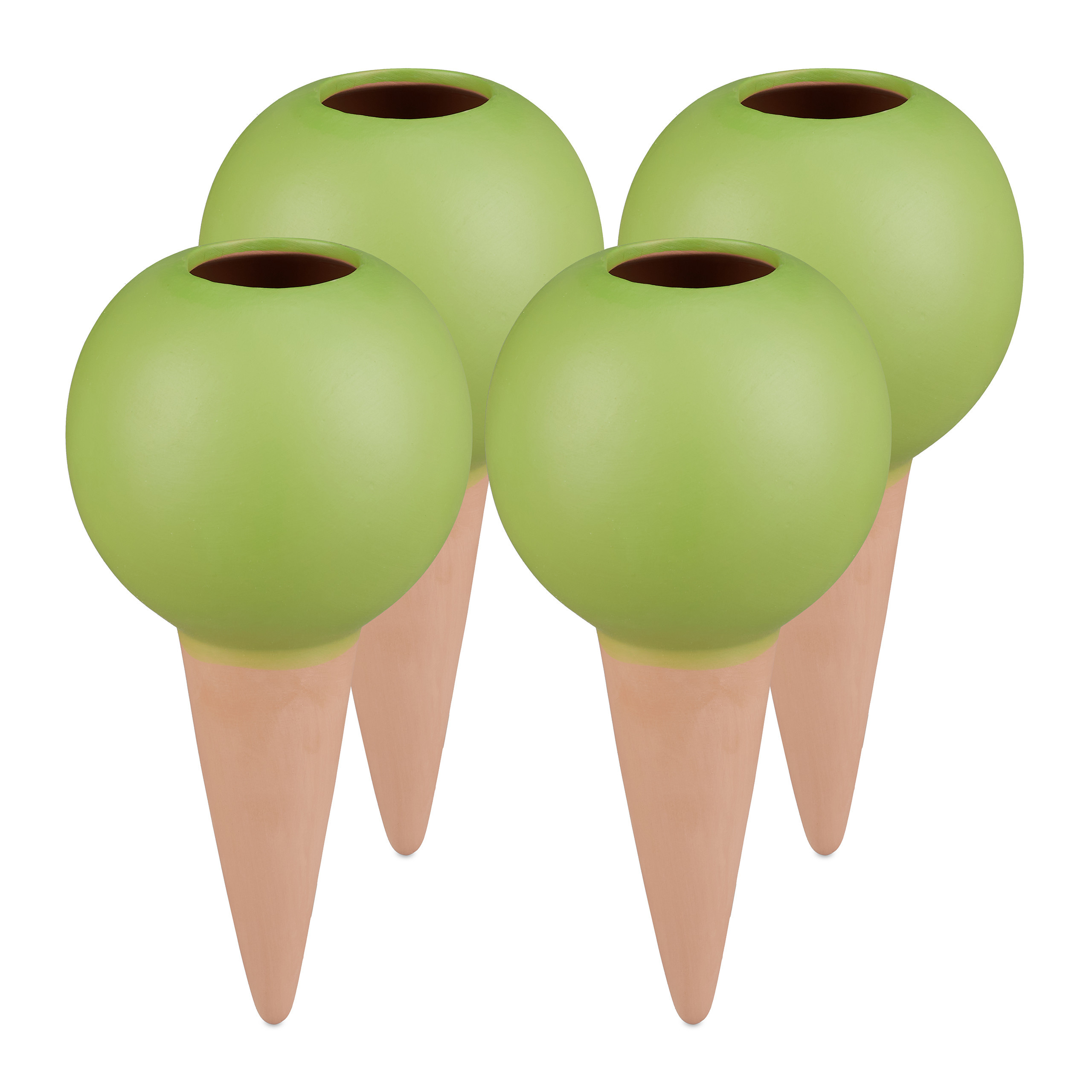8-pack Terracotta/green Drip Irrigation Spikes