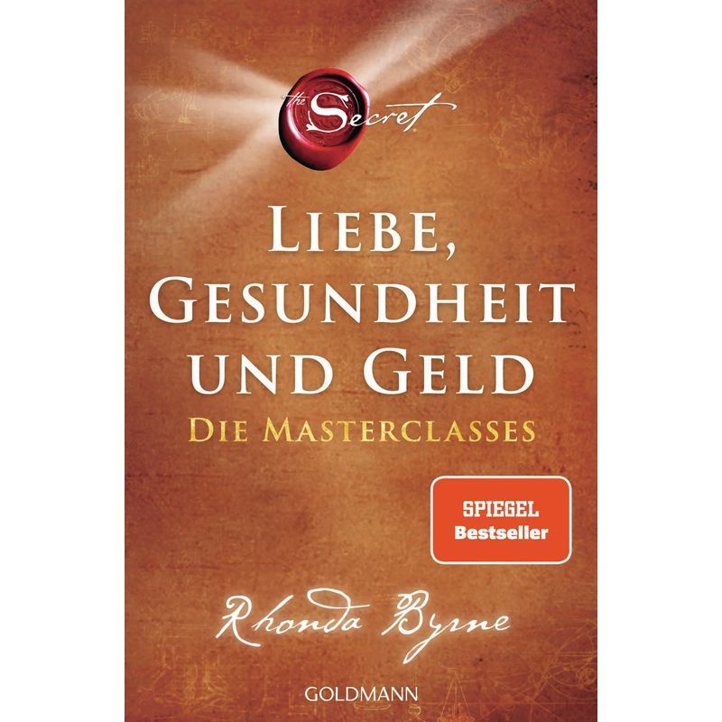 Image of The Secret: Love, Health, And Money - The Masterclasses - Rhonda Byrne - Paperback - 352 Pages - German - 2023 - Goldmann Tb - Ean 9783442223732