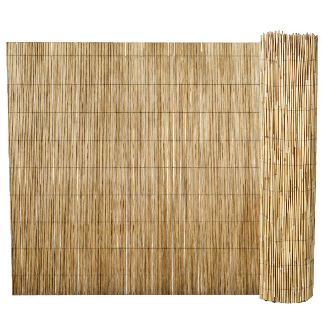 Image of Vidaxl Garden Fence, Reed Fence, Reed Mat, Natural Fence, Reed Roll, Fence Panel, Fence Element, Reed Fence Panel