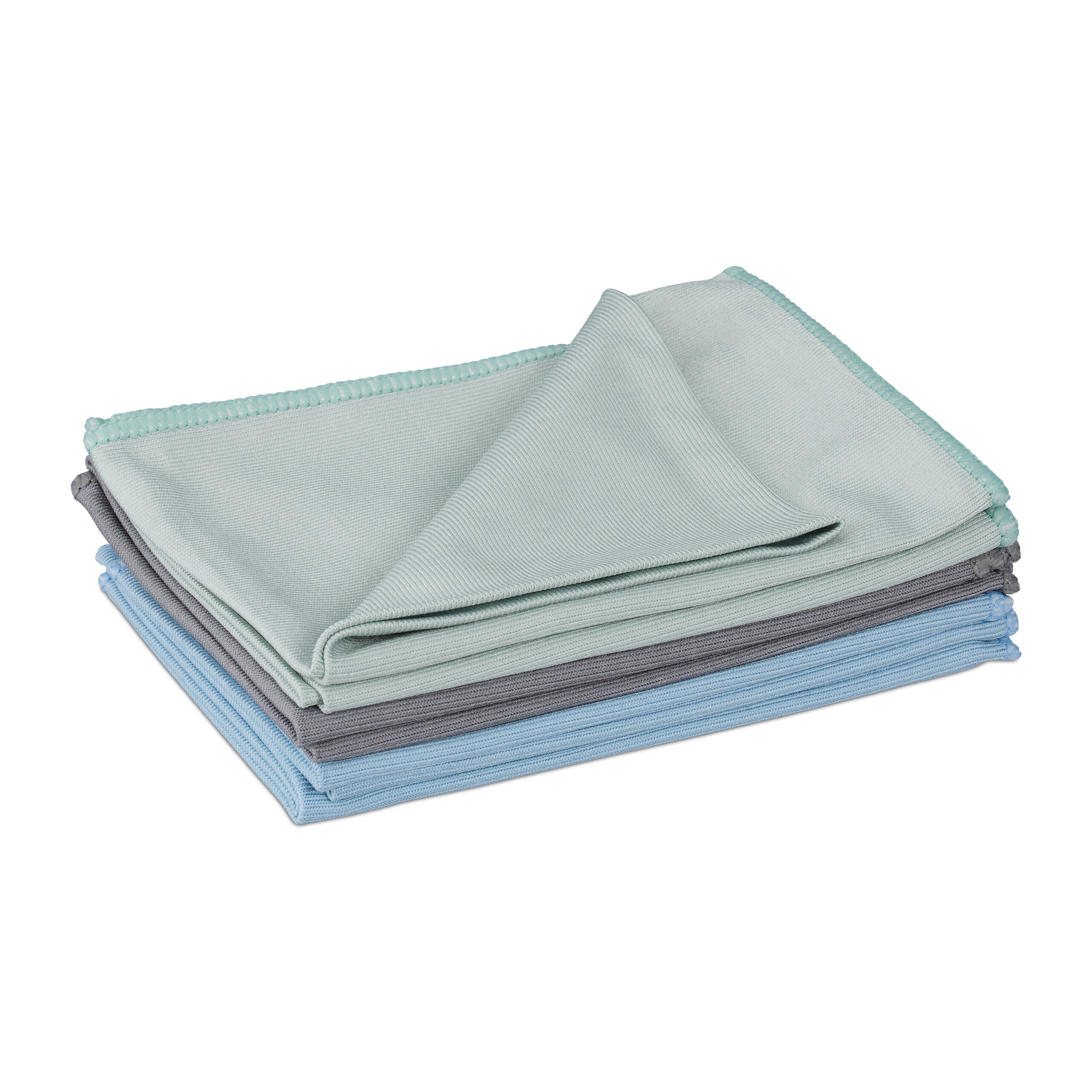 6 Microfiber Cloths In Multicolor - 40 X 60 Cm