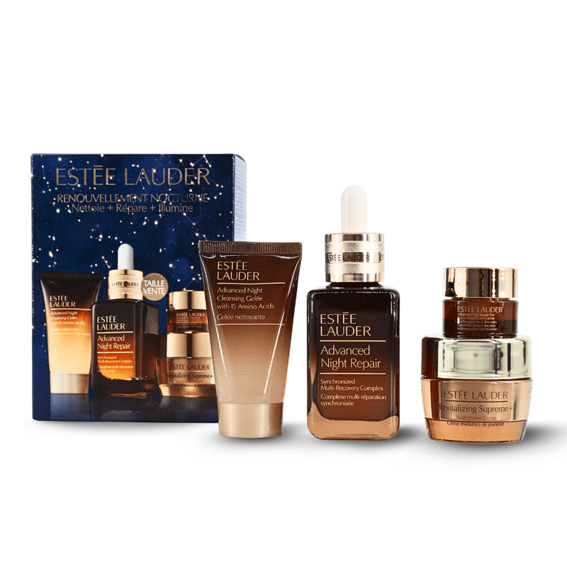 Lauder Advanced Renewal Cleanse + Repair + Glow Set Plant Squalane