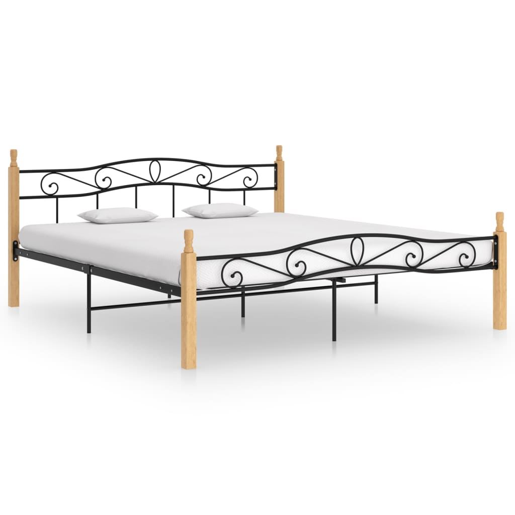 Vidaxl Bed Frame Double Bed Bed Frame Bedroom Furniture Metal Bed Bedroom Bed Metal Bed Frame Metal Bed Frame