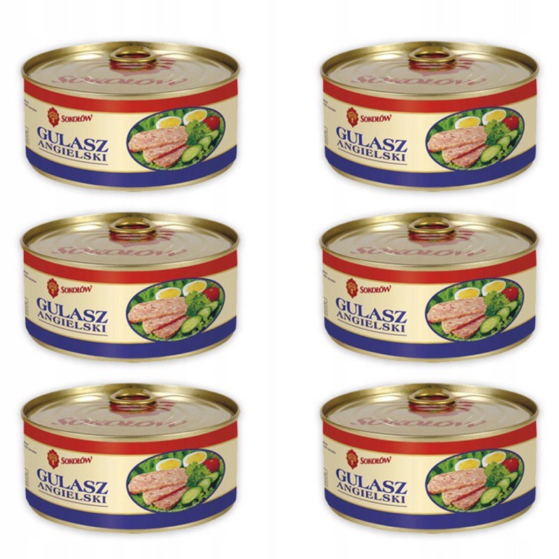 English Goulash Sokołów 290g X 6pcs