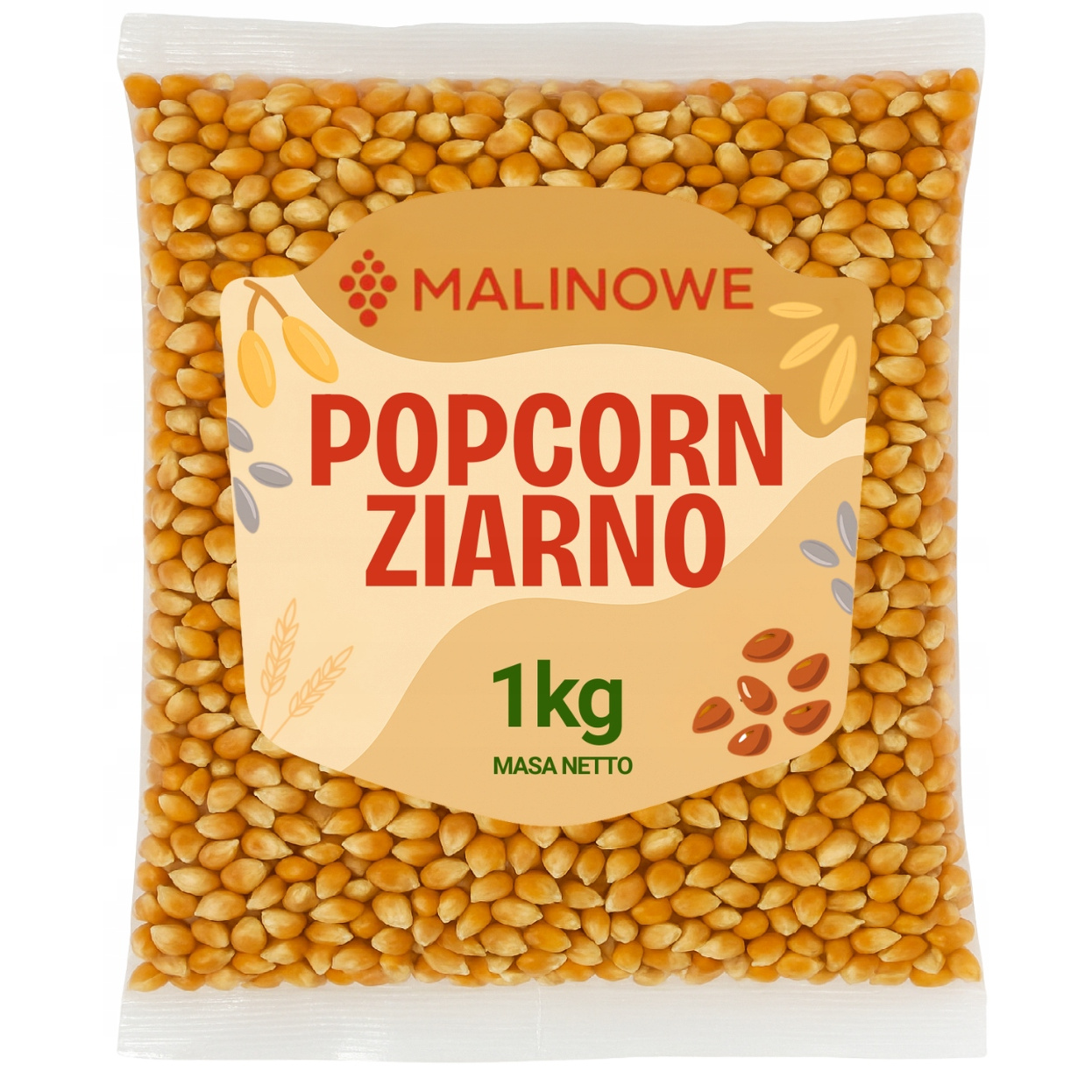 Popcorn Kernel 1kg Corn For Roasting Excellent Premium Quality