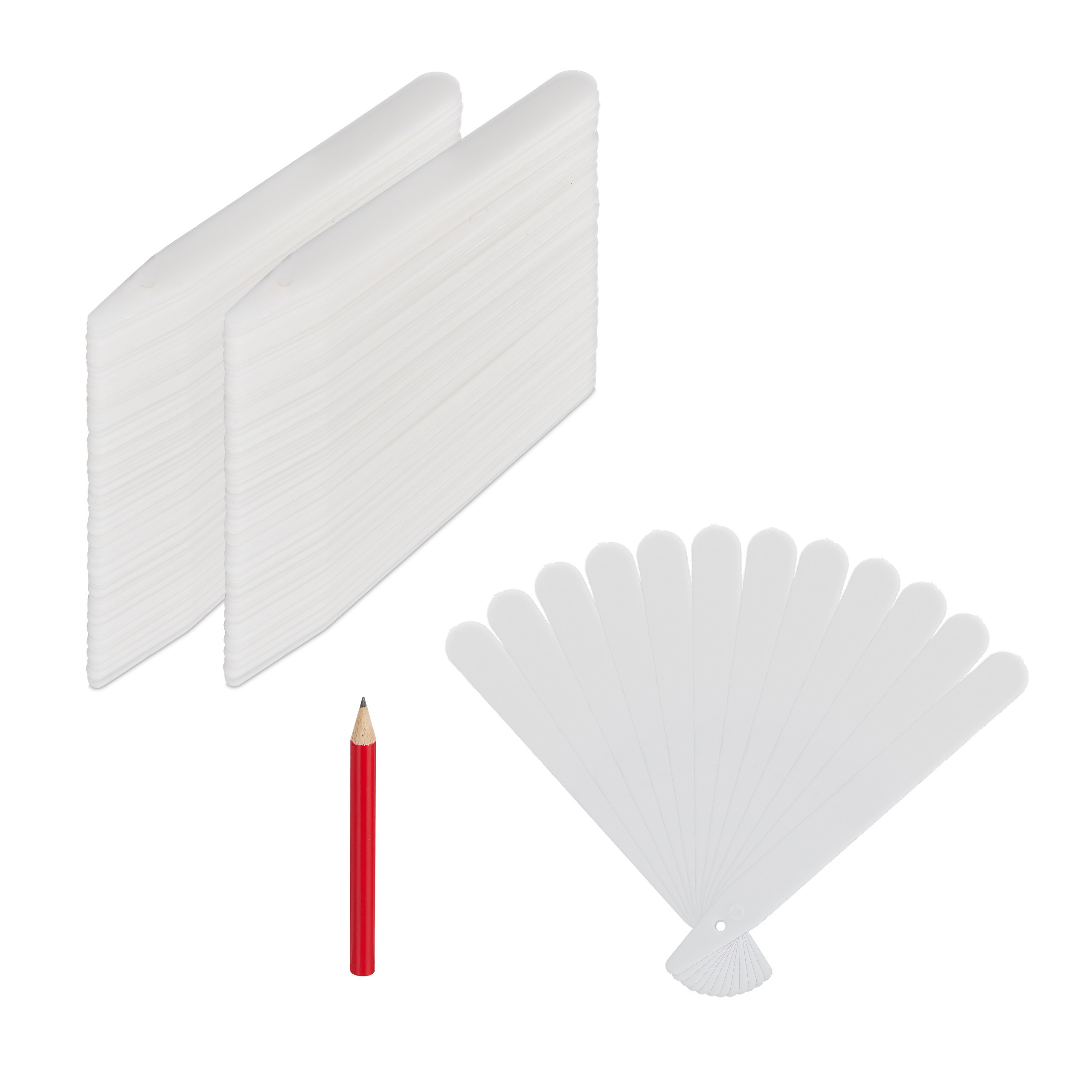 300 White Stickers