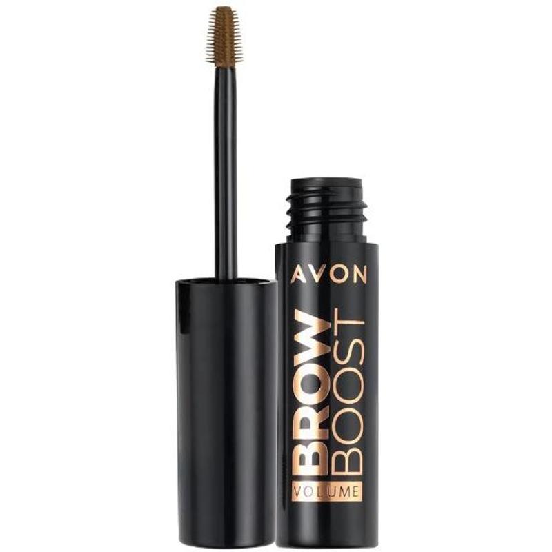 Image of Avon Volumizing Brow Gel In Soft Black Shade